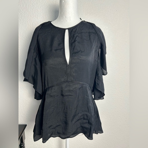 Theory Tops - THEORY Elegant Black Women's Top size S